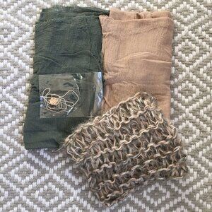 Gauze Wrap Baby Photo Prop Set